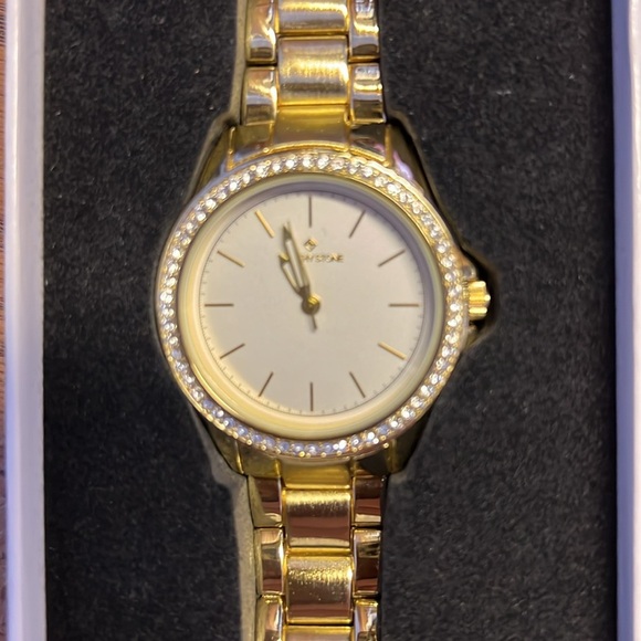 NIB Timothy Stone Katy Collection Gold-Tone Watch - Picture 4 of 5